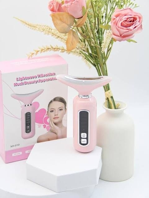 Producto - Masajeador Facial y de Cuello LED 3 Colores Recargable USB - 1