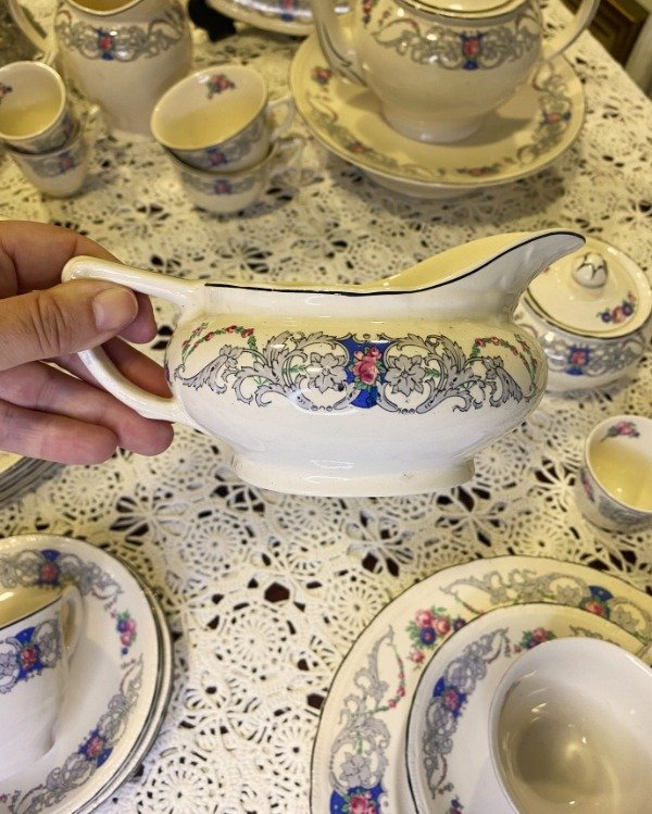Producto - Salsera De Loza Inglesa Hk Tunstall
