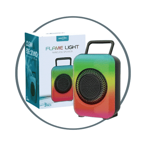 Producto - Parlante 3" XAEA Flame Light
