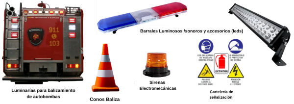 Producto - Sirenas y Balizamiento de Emergencia