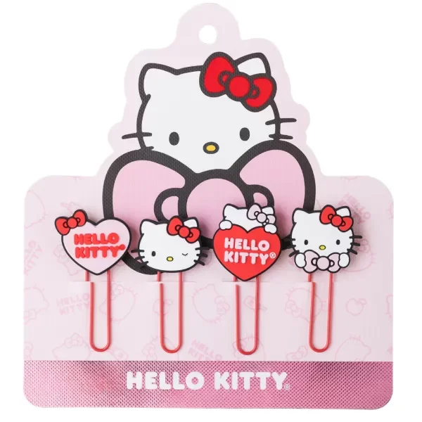 Producto - PREVENTA!!! Fun Paper Clips x4 "Hello Kitty" - Mooving