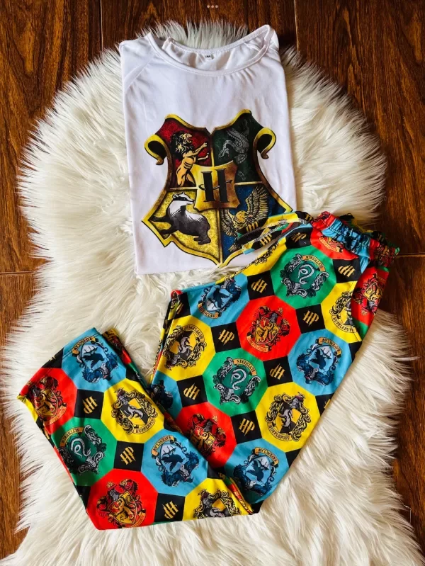 Producto - Pijama Harry Potter Casas adultos manga corta - 0