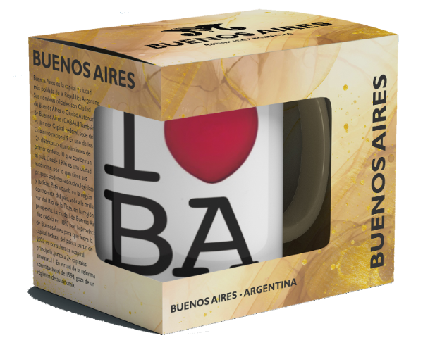 Producto - TAZA YO AMO BUENOS AIRES
