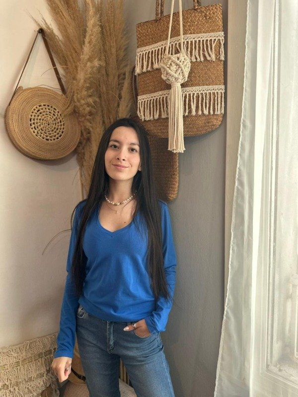 Producto - Remera Buenos Aires Ossira (manga larga) Azul - 2