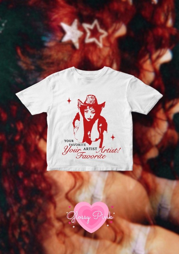 Producto - Baby Tee Your Favorite Artist - DTF