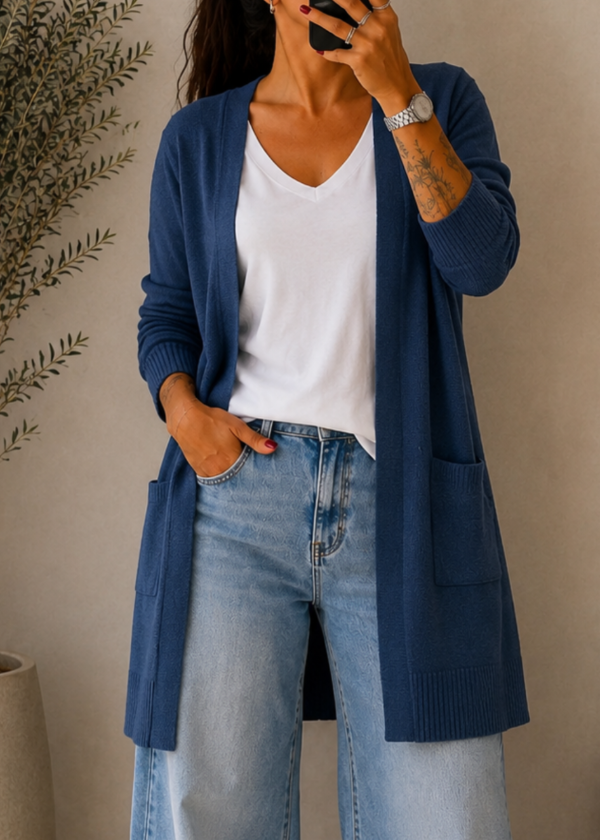 Producto - Saco Acrilico Azul Aero