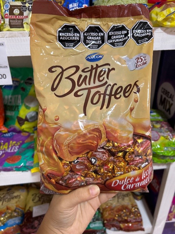 Producto - CARAMELO BUTTER TOFFEES DULCE DE LECHE CARAMELO 822gr