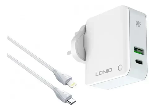 Producto - CARGADOR RAPIDO CON CABLE LDNIO 32W