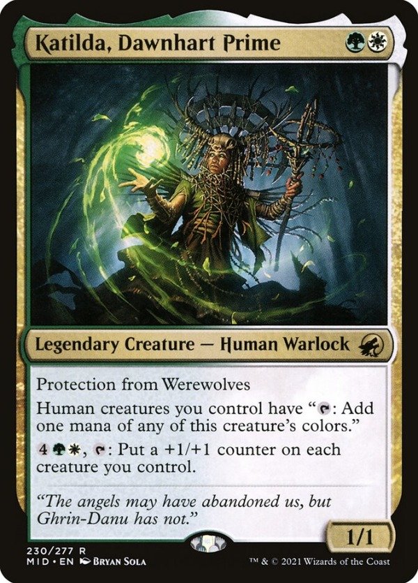 Producto - Katilda, Dawnhart Prime #230  Innistrad: Midnight Hunt