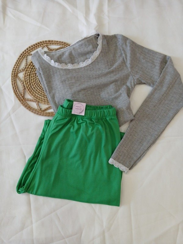 Producto - Pijama morley/algodón T.M