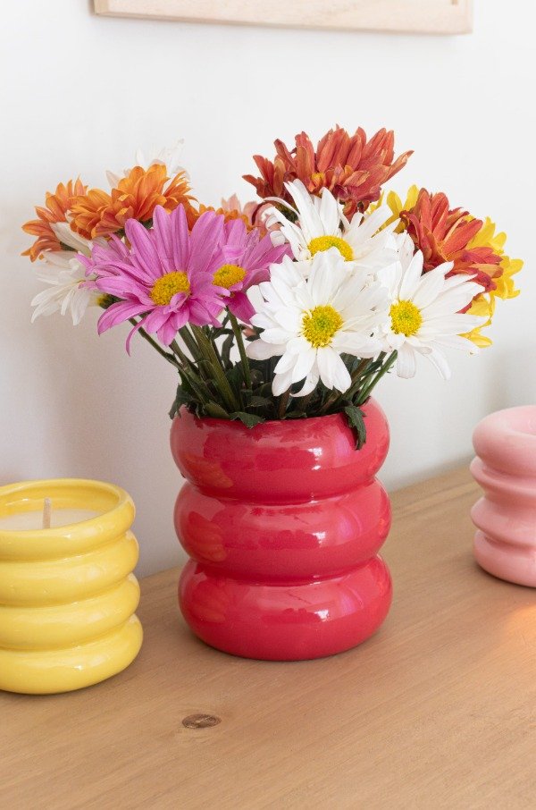 Producto - Florero Nube carmín
