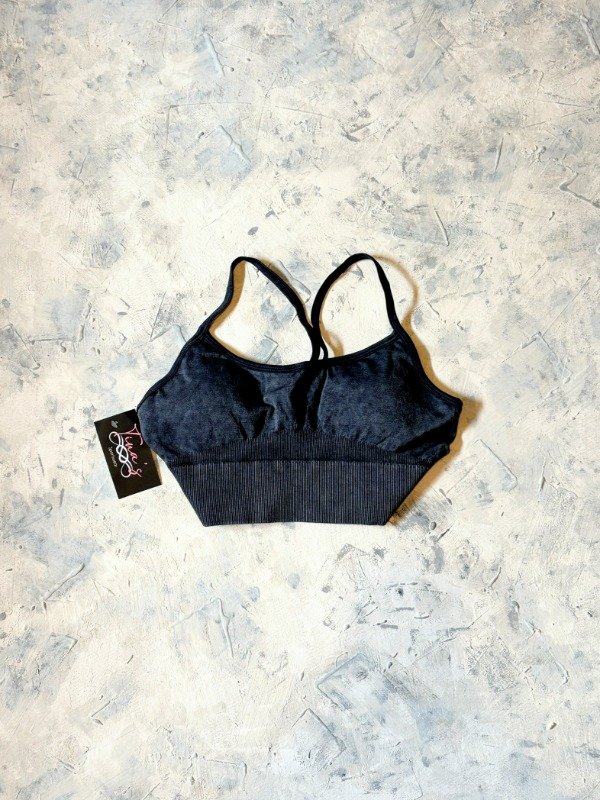Producto - Top Seamless Black Escence