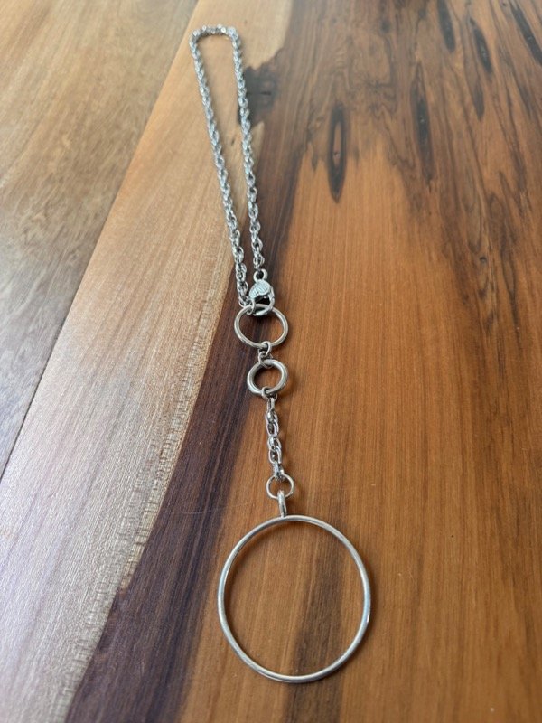 Producto - Collar Círculos Plateado