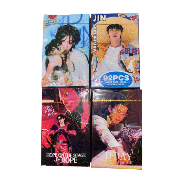 Producto - Set bts lomocards integrantes