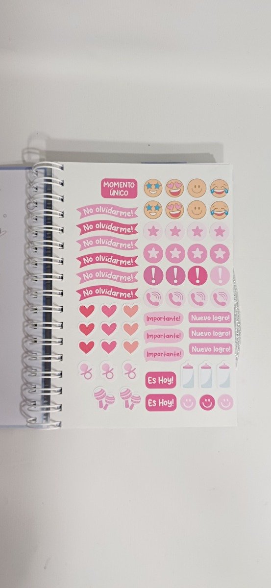 Producto - Cuaderno Pediatrico Luna y estrellas - 10