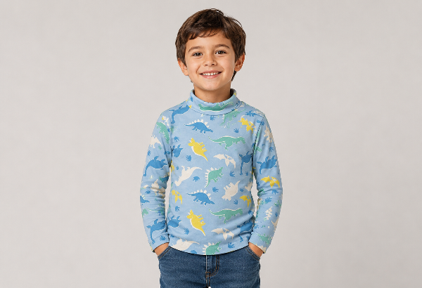 Producto - POLERAS FRIZADAS ESTAMPADAS NIÑO - 1