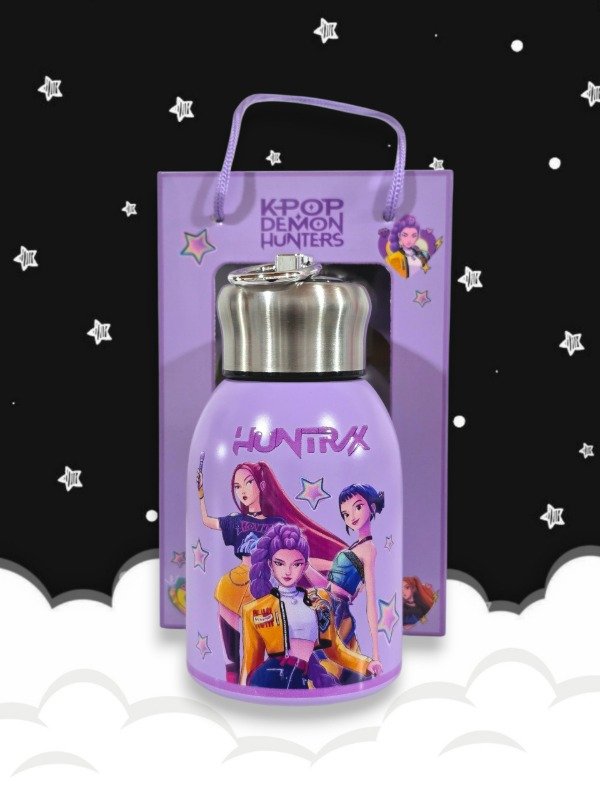 Producto - Botella térmica en caja/bolsita: Guerreras k-pop