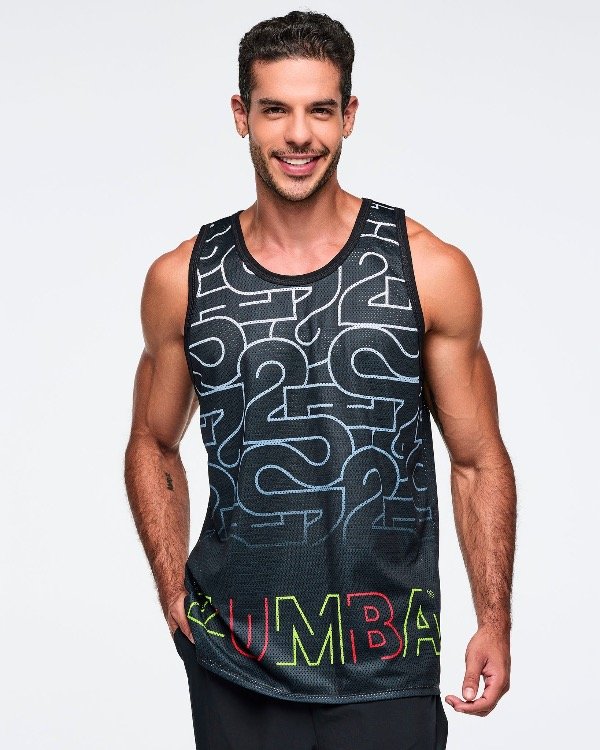 Producto - Zumba 25 Men's Basketball Tank