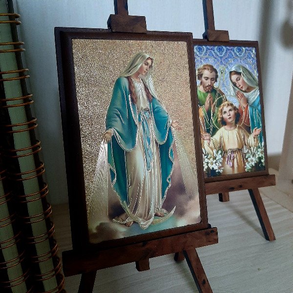 Producto - Cuadro sobre atril Medalla Milagrosa - 2