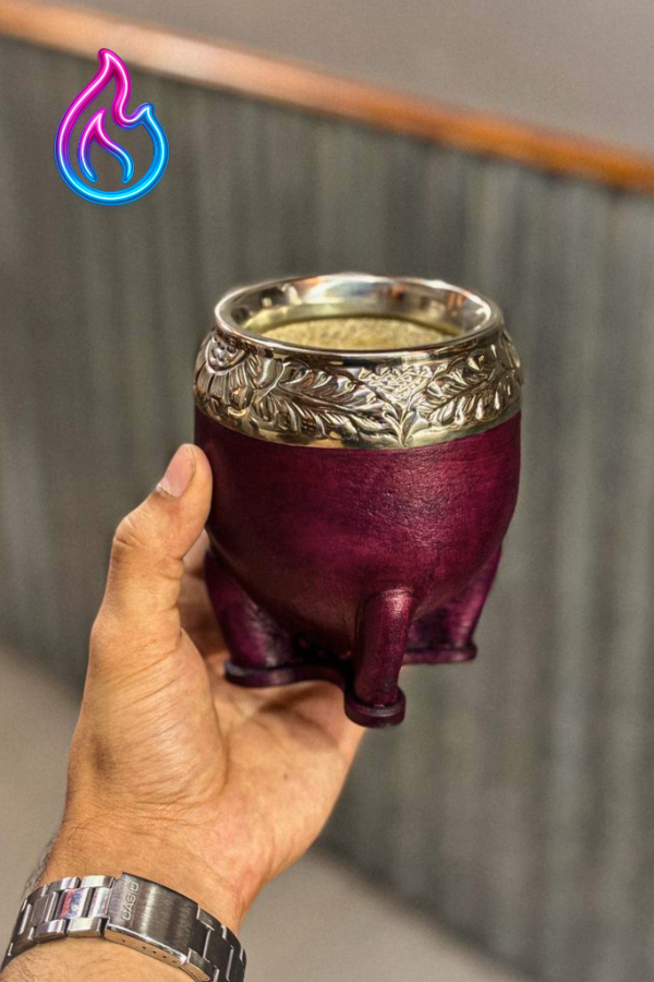 Producto - MATE TORPEDO CINCELADO AL LACRE (POR ORFEBRE)