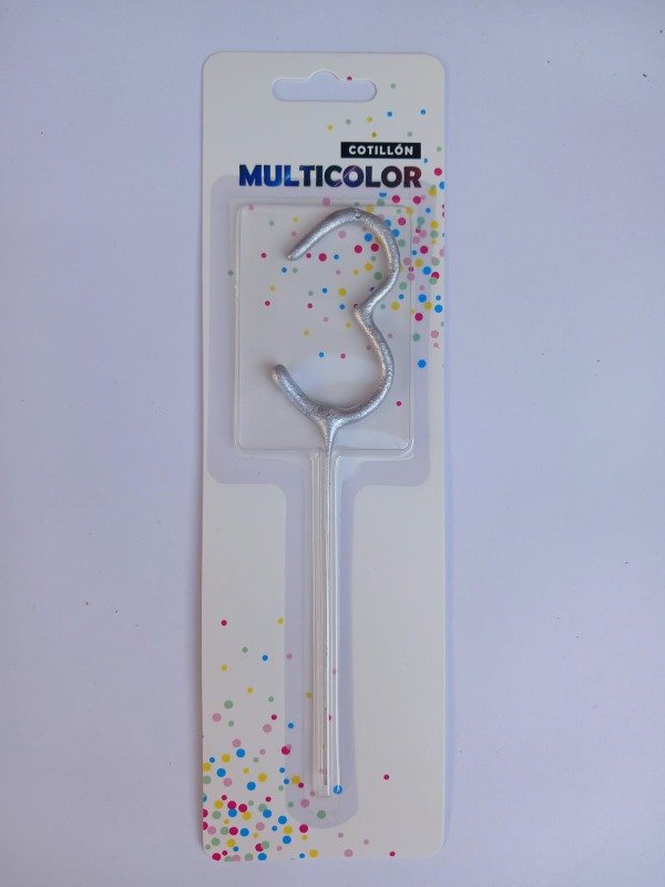 Producto - Sparkler Plata N3