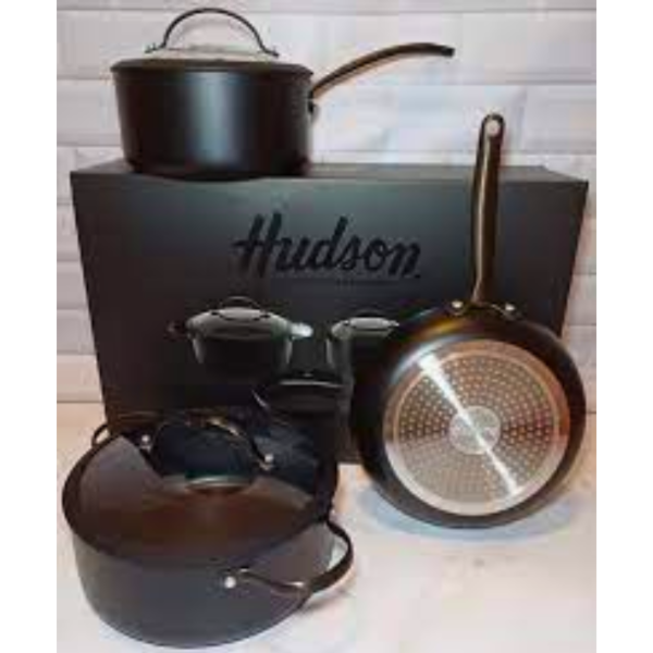 Producto - Set 5 pzas. Hudso TOTAL BLACK
