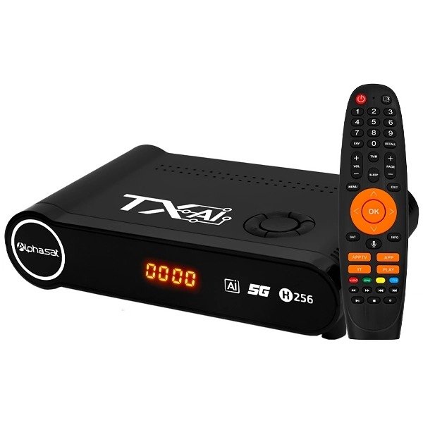 Producto - Alphasat Receptor Fta Alphasat Tx Ai Full Hd Iptv Con Blu...