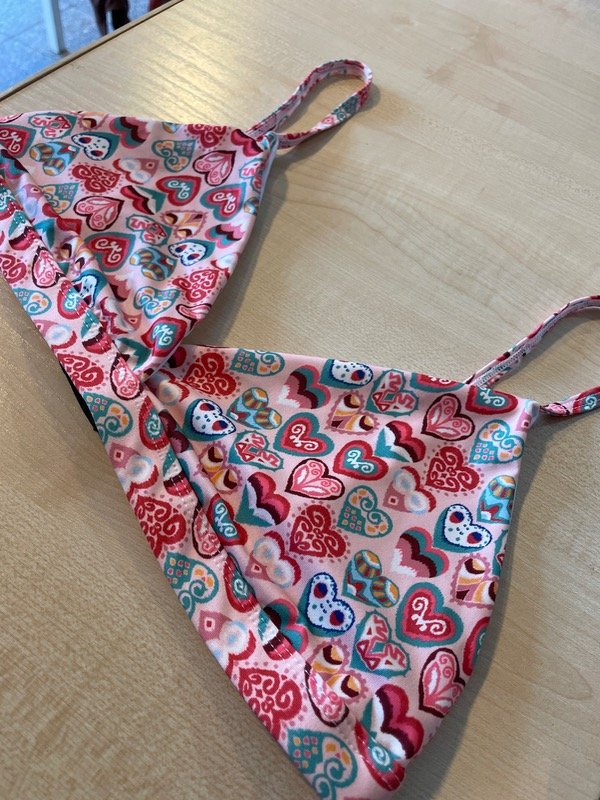 Producto - Triángulo fondo rosa talle 4