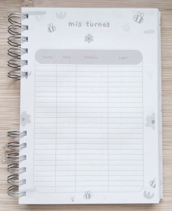 Producto - Cuaderno Pediatrico Hipopotamo - 1