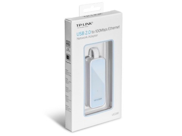 Producto - UE200 Adaptador USB 2.0 a Ethernet RJ45