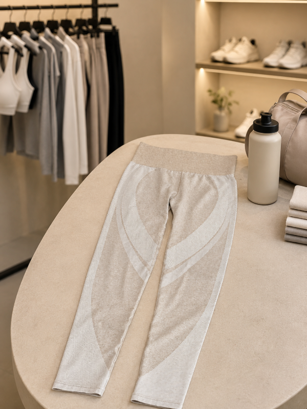 Producto - Calza Larga Seamless Beige