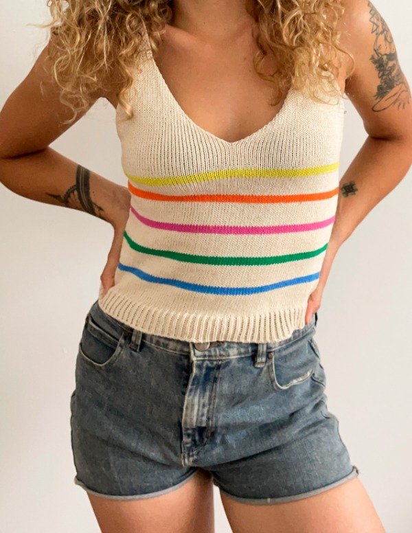 Producto - TOP RAYITAS CRUDO