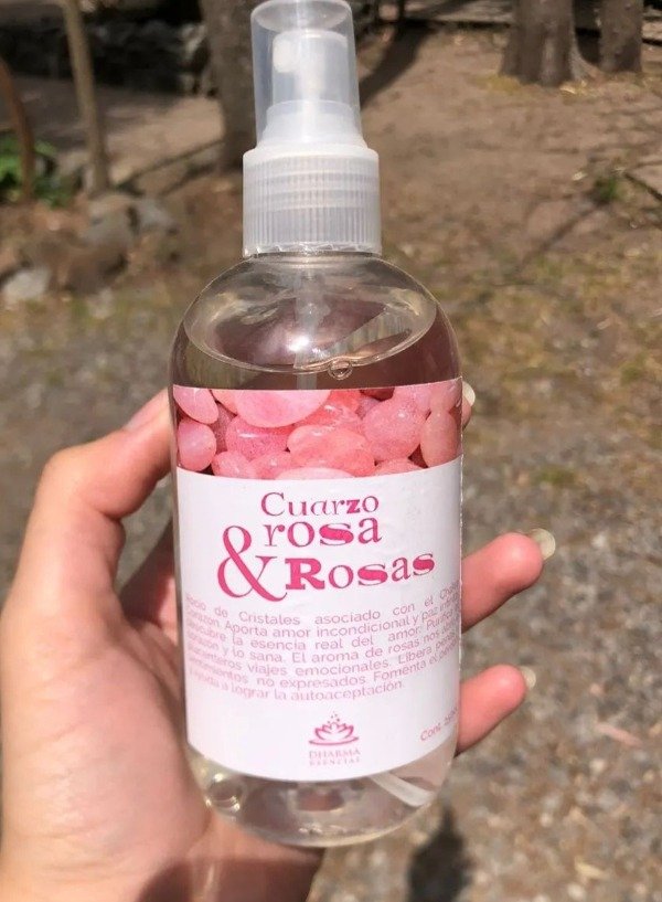 Producto - Rocío Aurico Cuarzo Rosa y Rosas