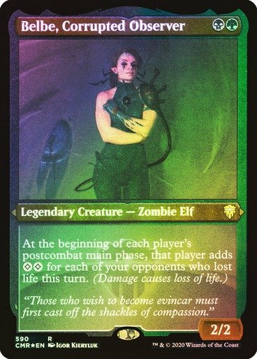 Producto - Belbe, Corrupted Observer (Foil Etched)