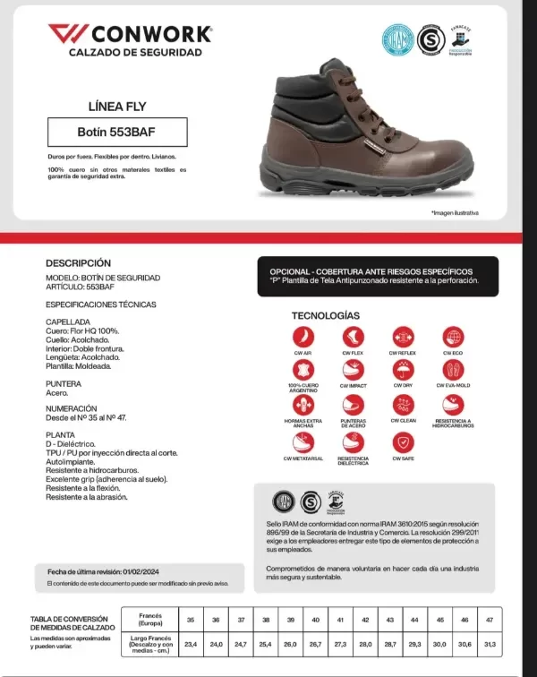 Producto - BOTIN MODELO BAF 553 - 2