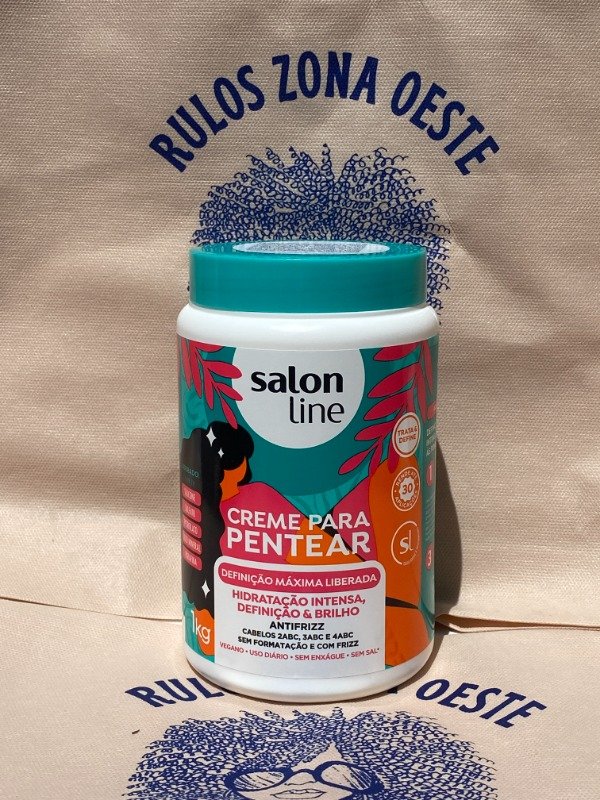 Producto - SALON LINE CREMA DE PEINAR 1KG DEFINICION MAXIMA