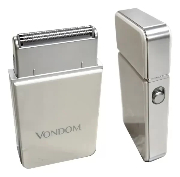 Producto - AFEITADORA VONDOM VDM23 INALAMBRICA A PILAS BLANCA