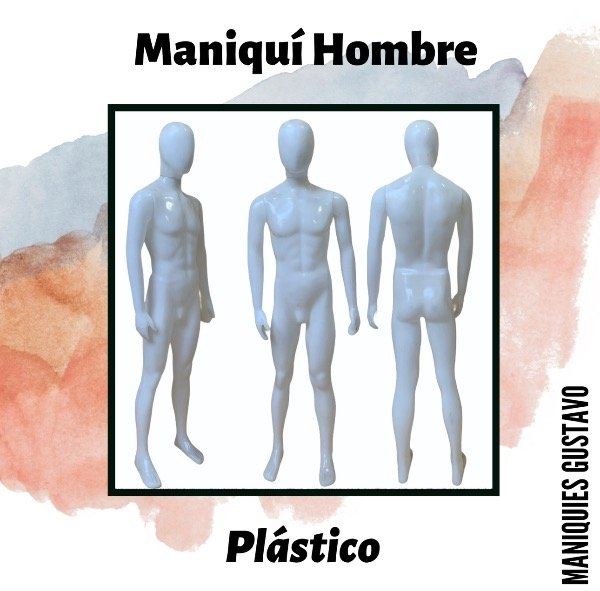 Producto - Maniquí hombre plástico posición recta - 2