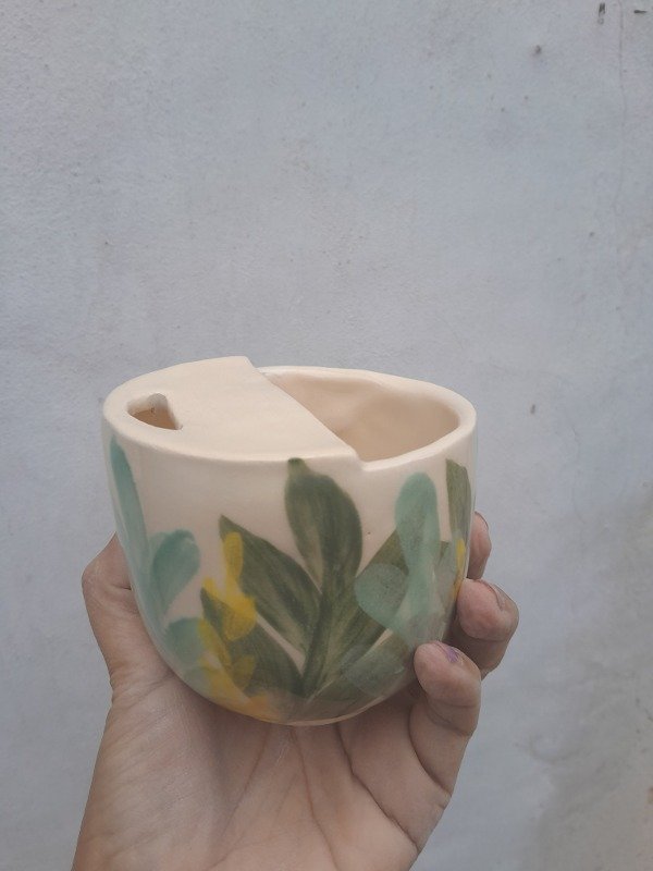 Producto - Vaso Cafecito - Ramas verdes