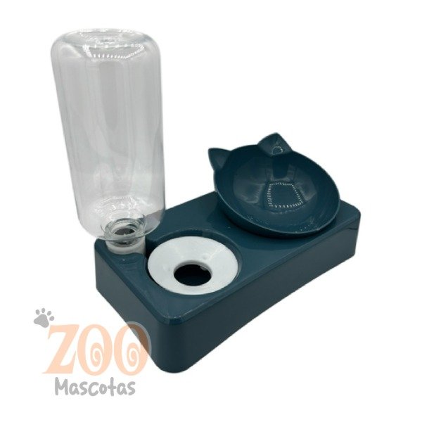 Producto - Comedero 2 en 1 para Gatos