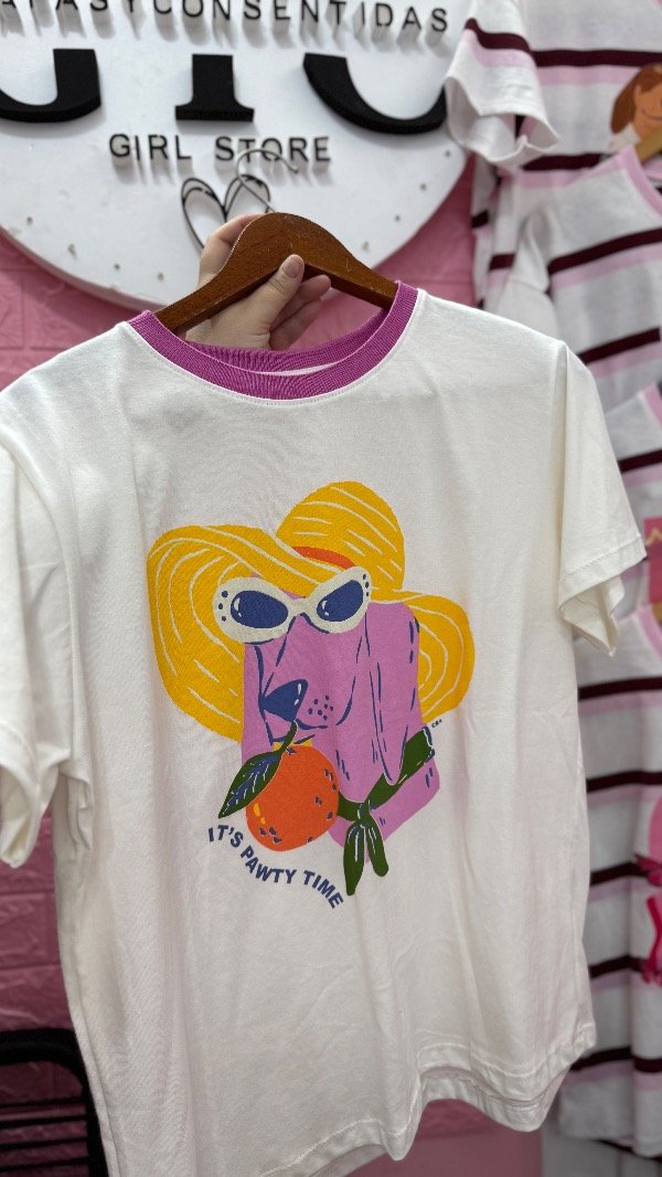 Producto - Reme cuello tejido- PERRO SOMBRERO AMARILLO