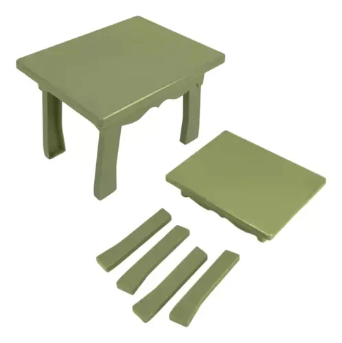 Producto - POSATORTA PRINCESA VERDE OLIVO 22X15X17CM