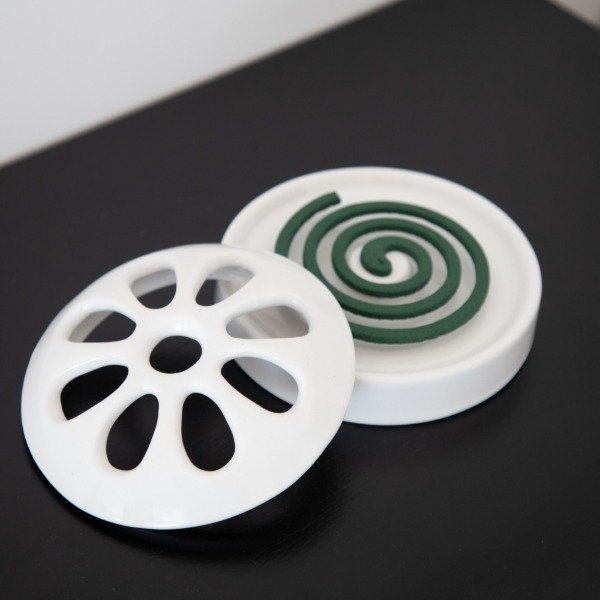 Producto - Porta espiral de cerámica con tapa