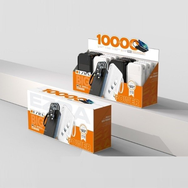 Producto - Cargador Portátil Ezra de 10W - 10000mAh Salida USB-TPC-IOS-V8 PB147-1.