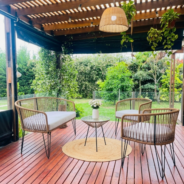 Producto - Juego de Sillones Gervasoni (1 gervasoni Grande (1,70) + 2 Individuales + Mesa) - 0