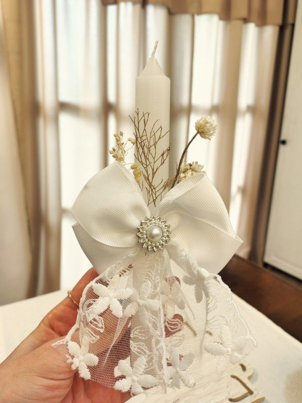 Producto - Vela Bautismo Confirmación Comunión