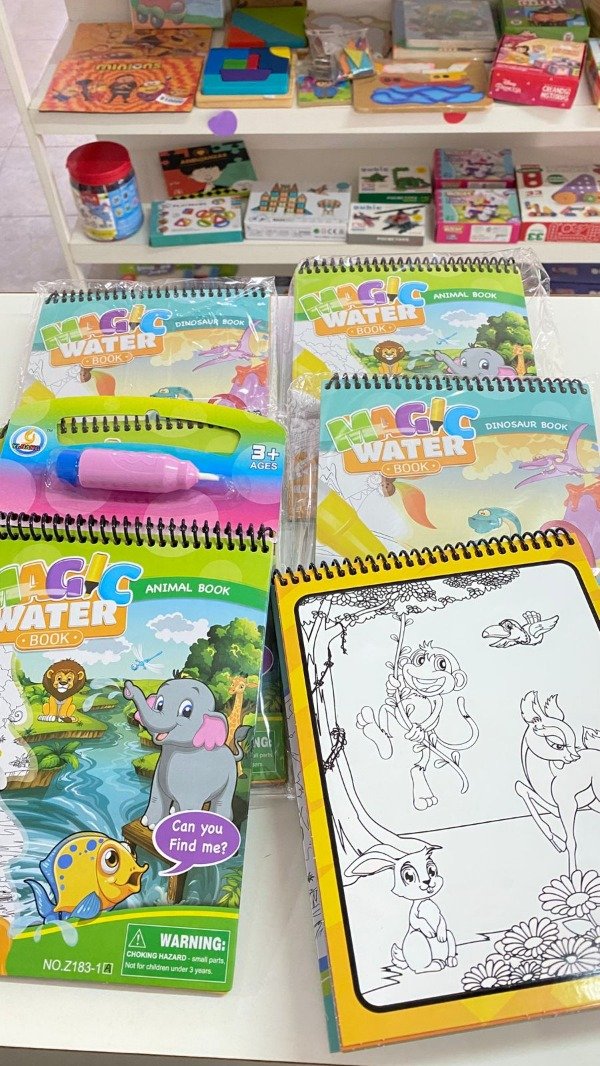 Producto - Librito para pintar con agua- Magic water- Wi