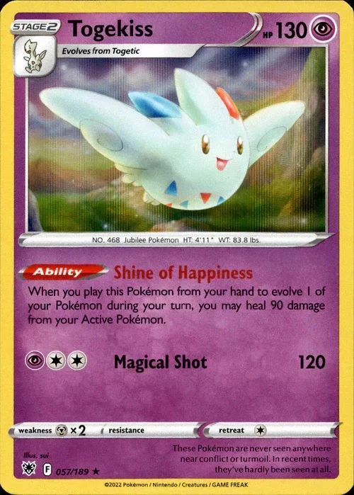 Producto - Togekiss - 057/189 - Astral Radiance - Holo