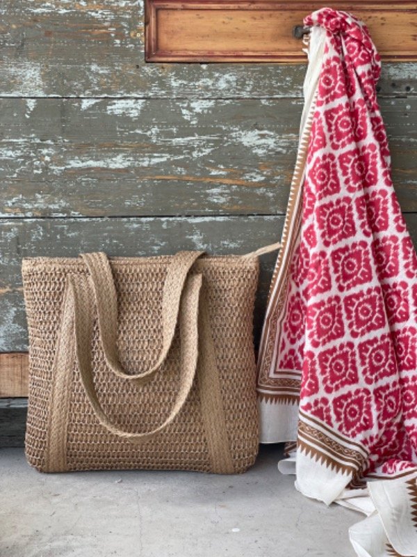 Producto - Bolso Rafia Tostado