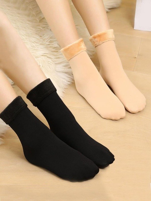 Producto - Pack x2 medias termicas piel y negro - 5
